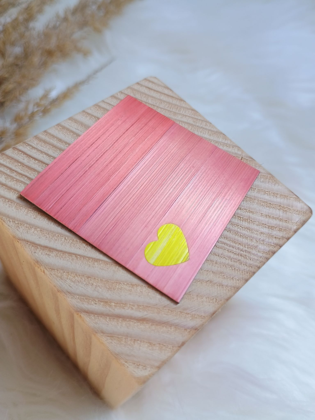 Magnet Carré bicolore