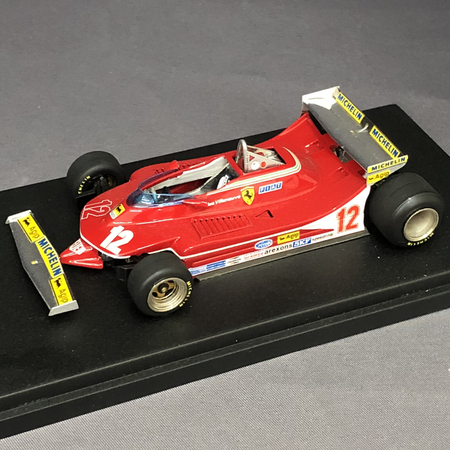 Ferrari 312 T4 Monaco GP 1979 G. Villeneuve Tameo Factory Built 1:43 Formel 1