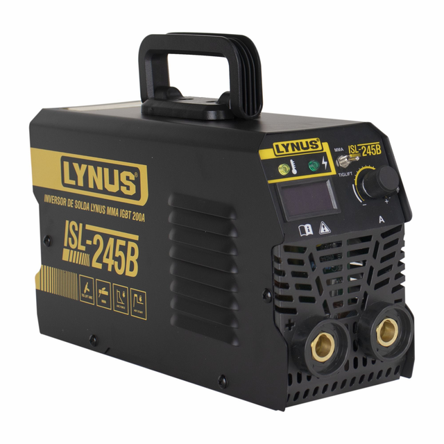 ISL-245B INVERSOR DE SOLDA LYNUS MMA / TIG 200A SERRALHEIRO BIVOLT 
