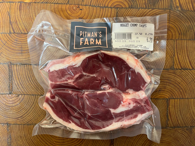 Slow Grown Lamb (Hogget) - Leg Steaks (Chump Chops)