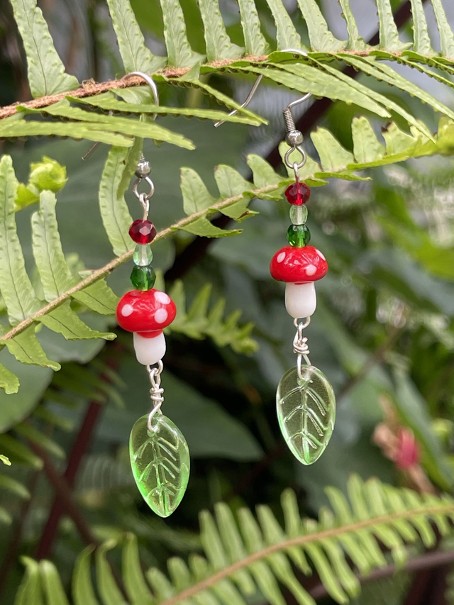 Boucles " champignons" -