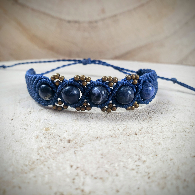 Bracelet large - Sodalite
