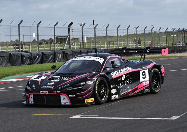 ICA4572  #9 McLaren 720S GT3 Evo Paddock Motorsport British GT 2025 Donington Park Photographic Print
