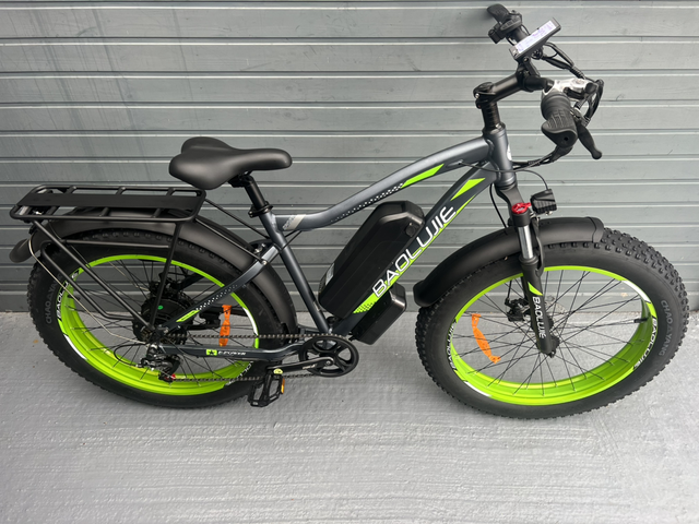 Baloujie Tank 750 Electric Bike - Grey