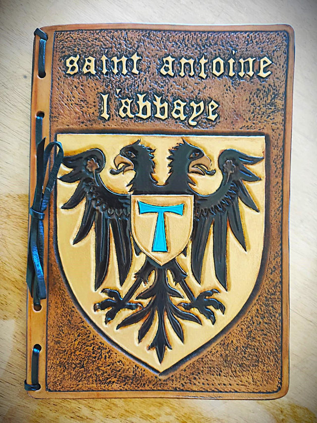 Carnet  à dessin Saint Antoine l&#039;abbaye