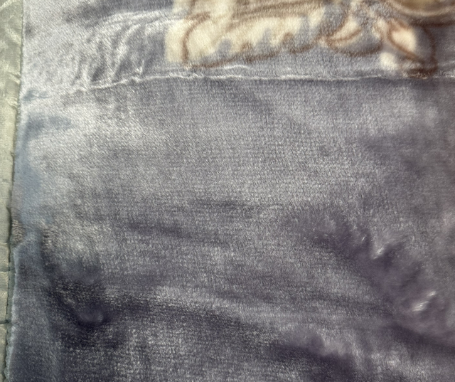 Couvertures polaire doublé 4kg 200/240 violet