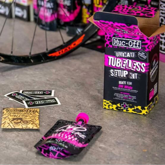 Tubeless set up per wheel