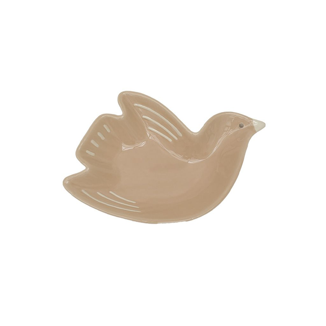Coupelle cuicui oiseau brun pm