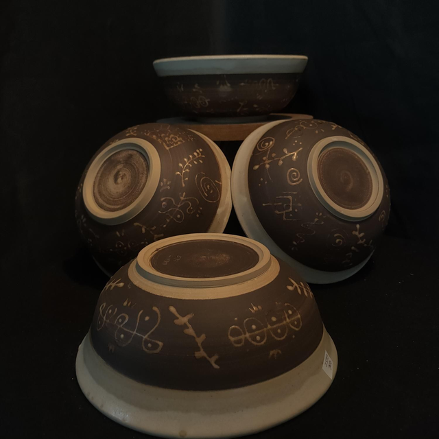 Grand bol, petit saladier 