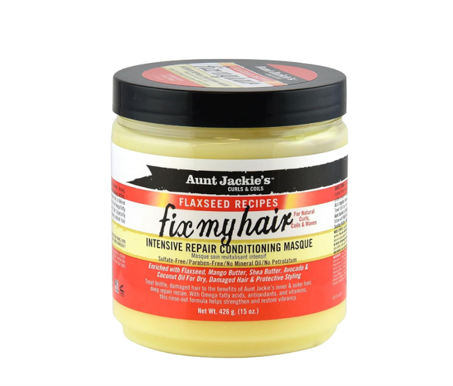 Aunt Jackie&#039;s Flaxseed Fix My Hair - Intense Repair Conditioning Masque 15oz