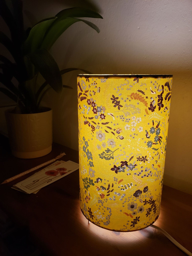 Lampe d&#039;ambiance en tissu - Taille M - 1ère série