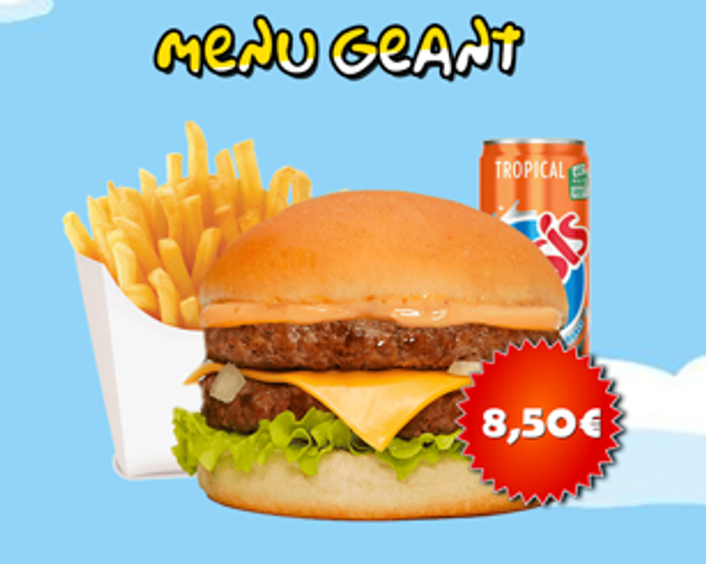 MENU GEANT