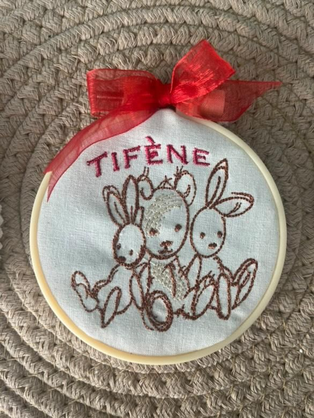 Tambour de Noël à suspendre