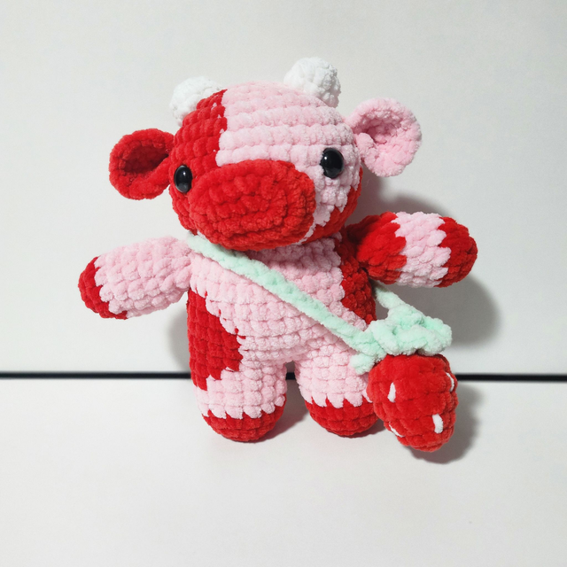 Vache fraise