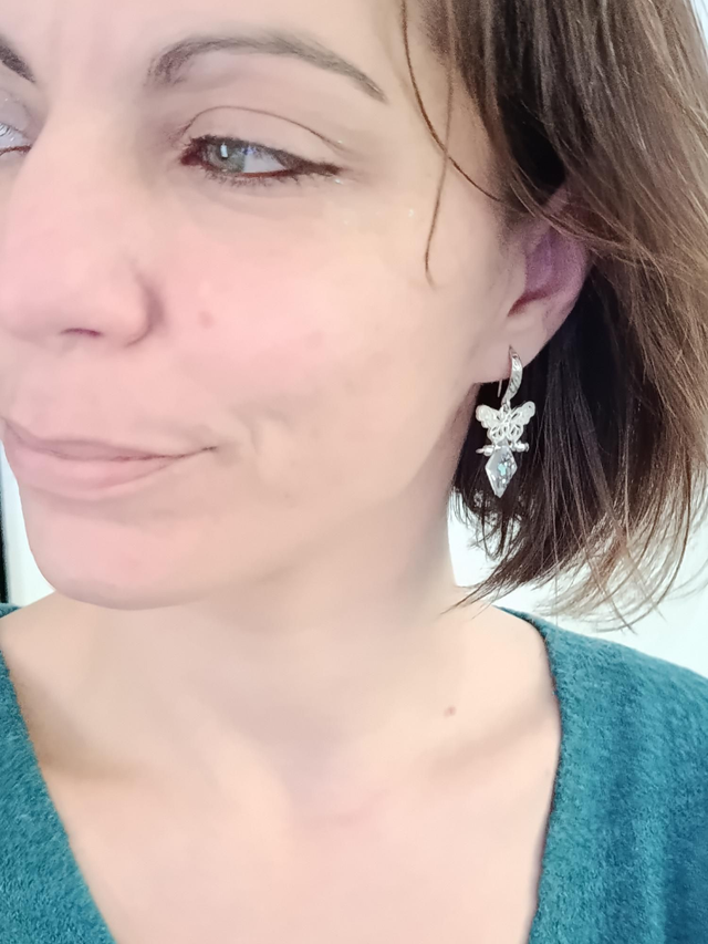 AstreLune - Boucles "Les Ailes d'Astrelune"