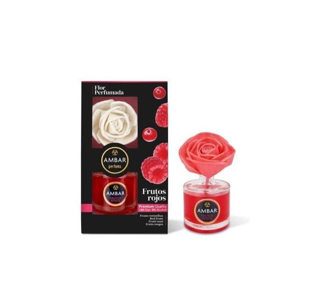 Mikado fleur parfum fruits rouges 