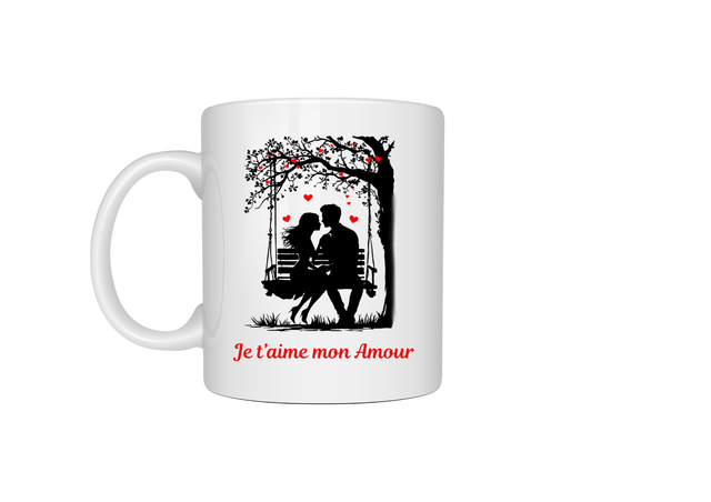 Mug couple amoureux