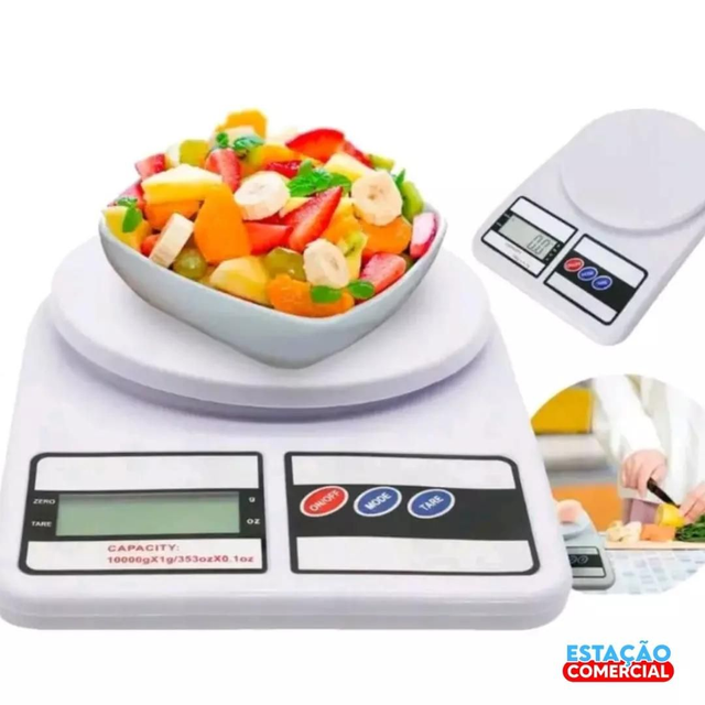 Balança Digital KAPBOM Cozinha 10Kg