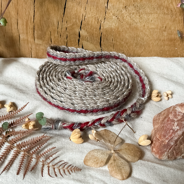 Galon au peigne tissé main