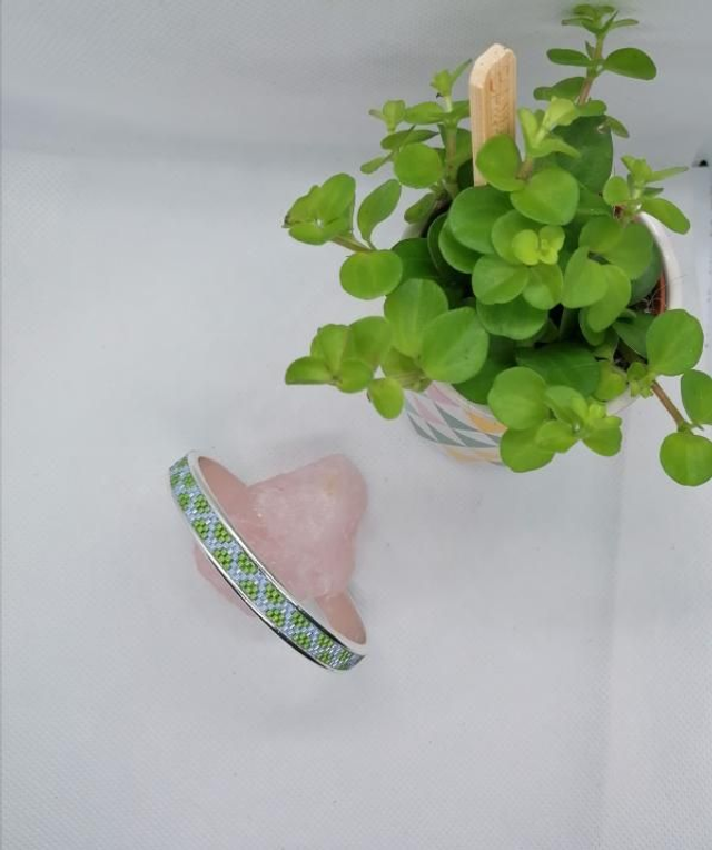 Montagne bleue ciel/verte