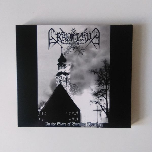 GRAVELAND – in the glare of burning churches - CD digipack