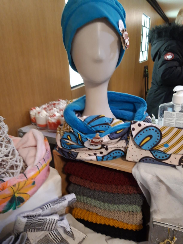 SNOOD DOUBLE TOUR doublé Polaire