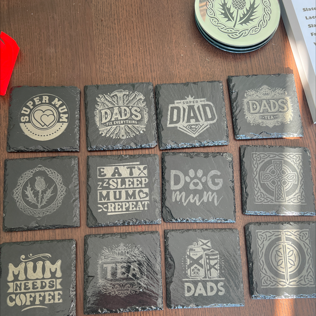 SALE Lacquered coaster