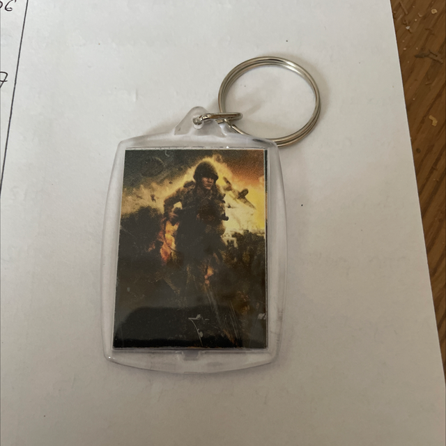 Porte clé soldat feu