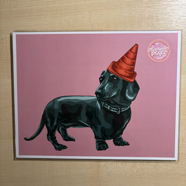 Moonbeam Magic Tommy Wagtail Print