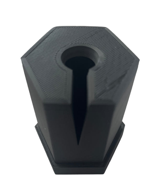 Black VINYL WEEDING POT bin