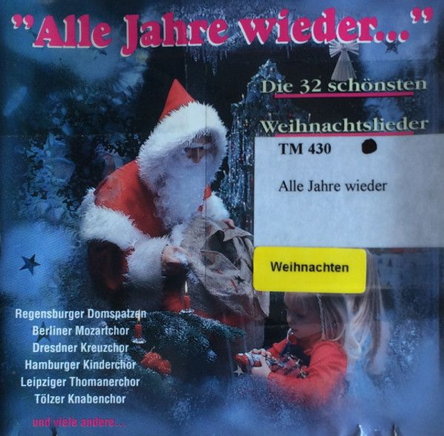 Various – "Alle Jahre Wieder..." (Die 32 Schönsten Weihnachtslieder) Audio CD