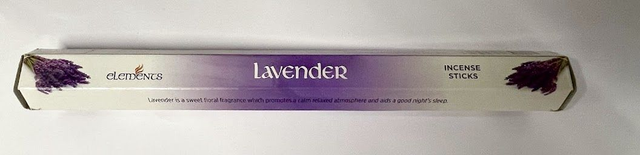 Elements Incense Sticks - Lavender 