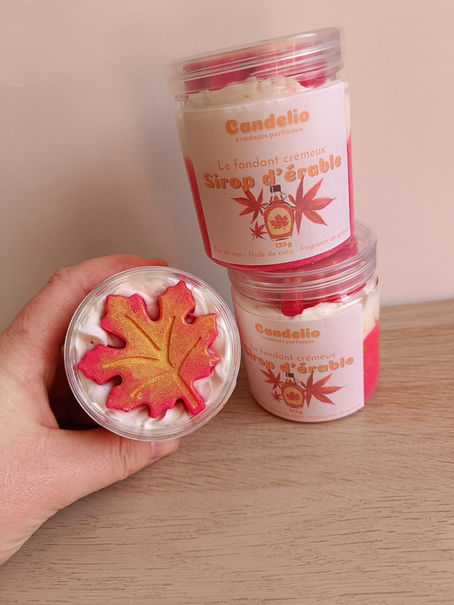 Fondant crémeux Sirop d'Erable