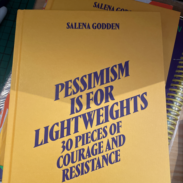 Pessimism Is For Lightweights Salena Godden