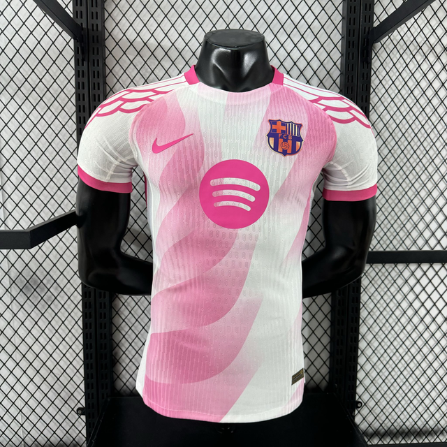 Camiseta Barcelona Edición Especial (Rosa) - Versión Jugador- 25-26 #001