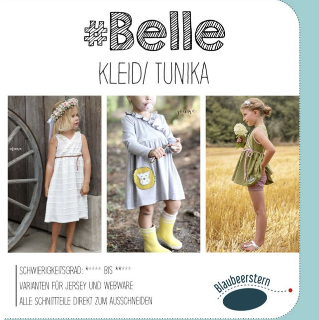 Schnittmuster Mädchen Tunika 