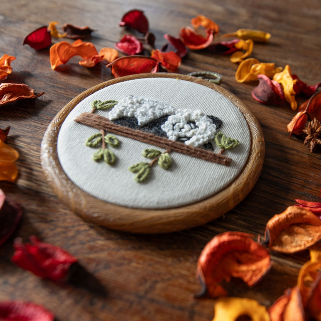 Broderie - le Petit Panda -