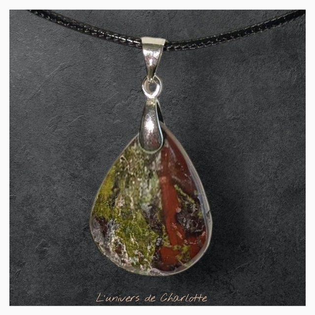 Pendentif &quot;Dragon stone&quot; PN-078