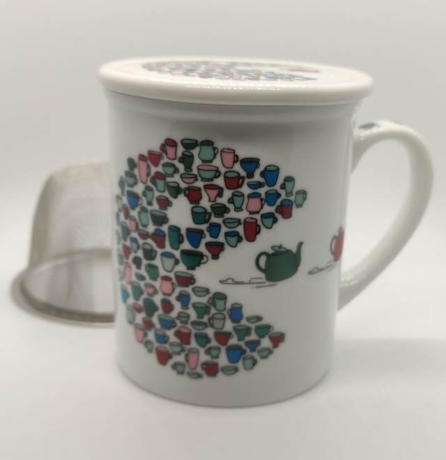 Taza con infusor "Pac - Man Té"