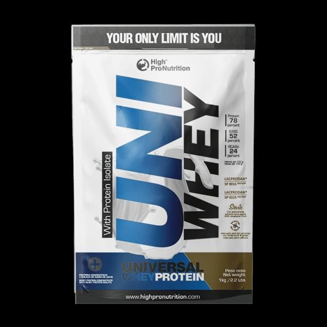 High Pro Nutrition Uni Whey proteína de suero de leche, 1kg
