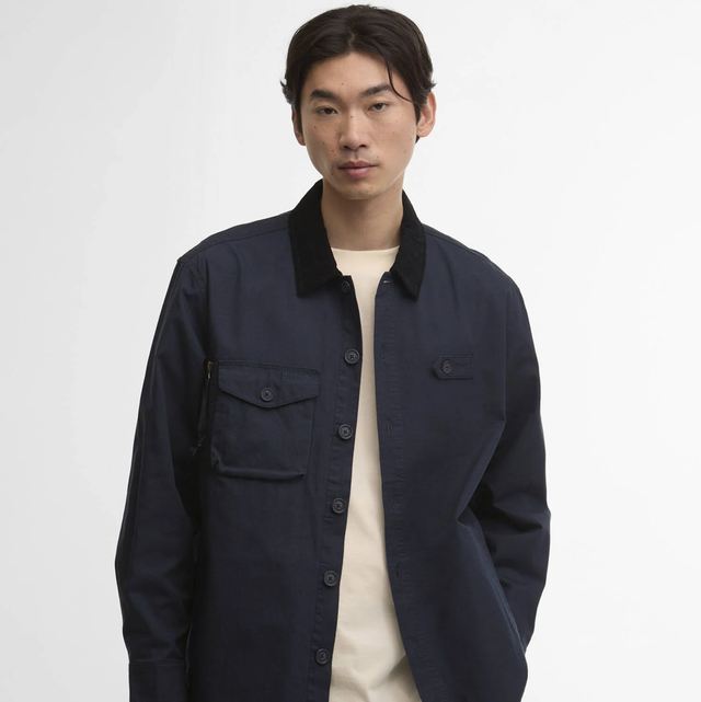 Barbour Endurance Ripstop Overshirt Navy