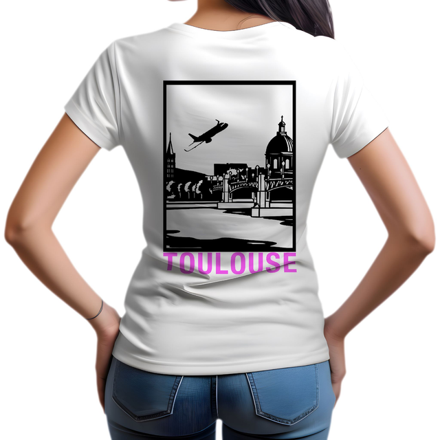T-Shirt Femme &quot;Toulouse&quot; 
