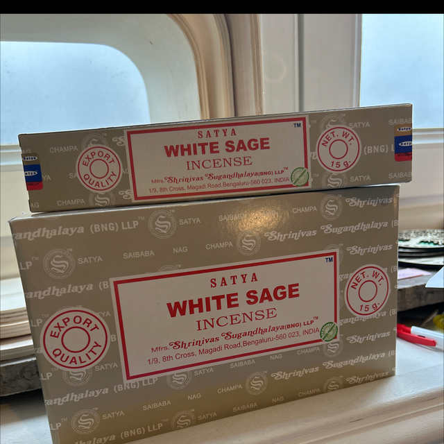 Encens satya White sauge 