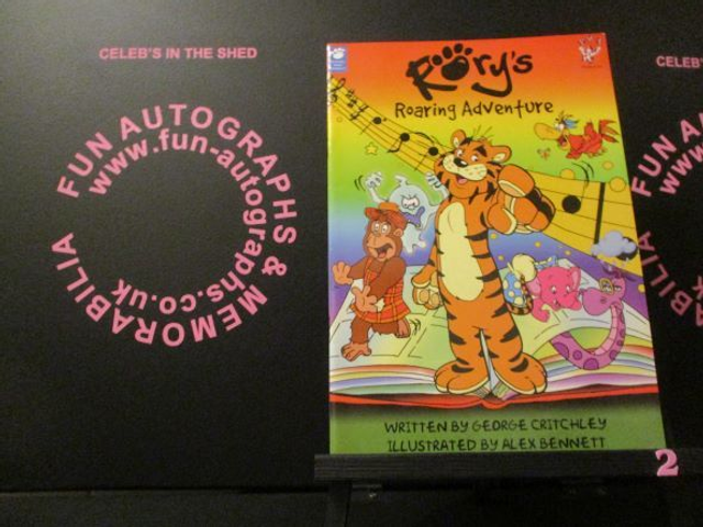 Alex Bennett 'Rory' Authentic Autographed Magazine Book (2)