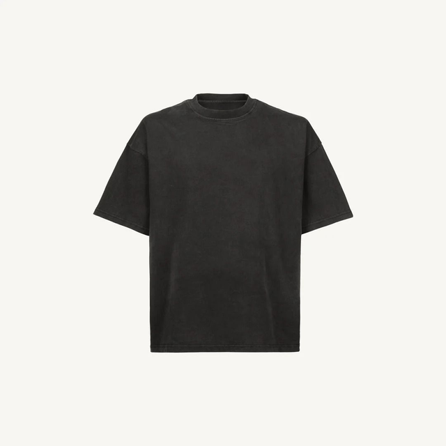 T-shirt balck vintage oversize unisex