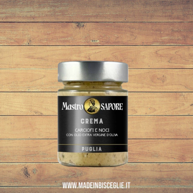 Crema carciofi e noci - 140gr - Mastro Sapore