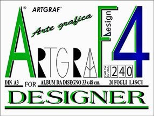 ALBUM  F4 CARTONCINO 240 GR  33x48