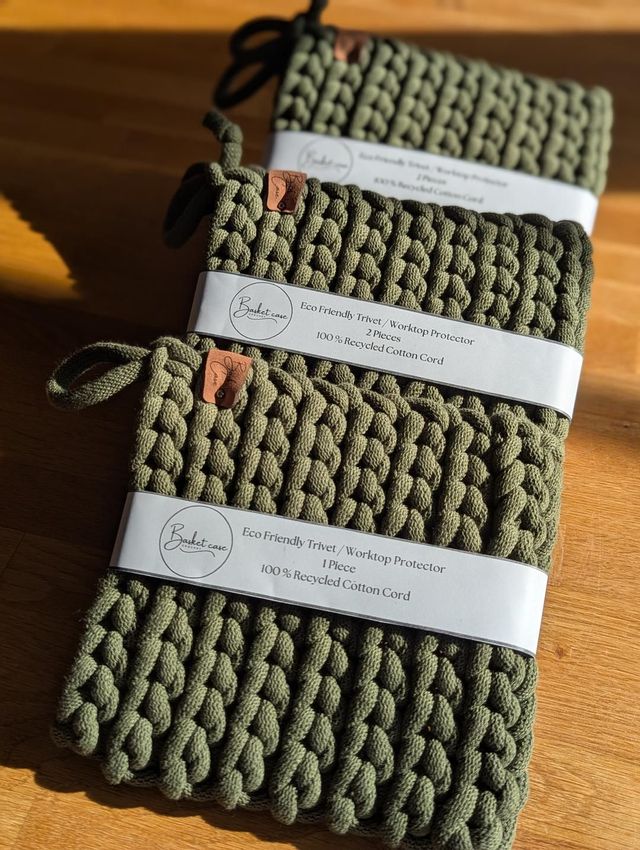 Made To Order Handmade Counter Saver / Trivet (Set of 2)