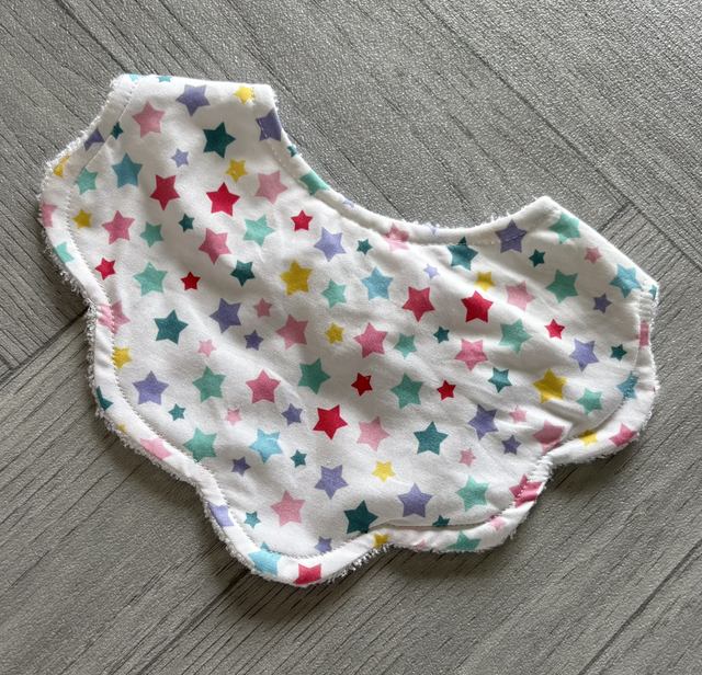 Tiny Stars Collar Style Bamboo Bibs 