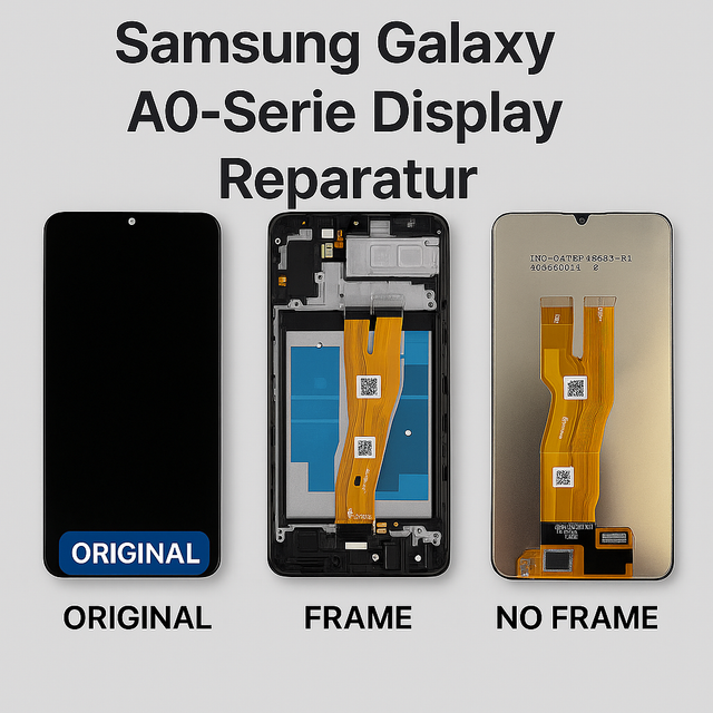 Samsung A0 -Serie Display Reparatur (A02 / A02s / A03 / A03s / A03 Core / A04 / A04s / A04e / A05 / A05s / A06 / A06s)